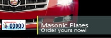 Masonic License Plates